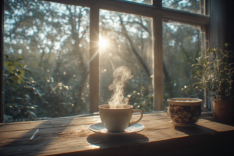 Menikmati Keheningan Pagi Sebelum Aktivitas Dimulai